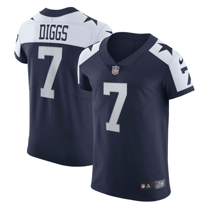 Trevon Diggs Dallas Cowboys Alternate Vapor Elite Jersey - Navy