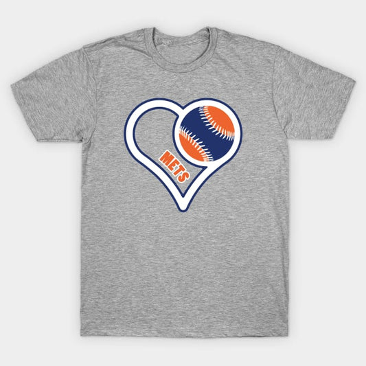 I Heart New York Mets Baseball T-Shirt