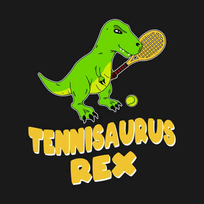 Tennis T-Rex Dinosaurs T-Shirt