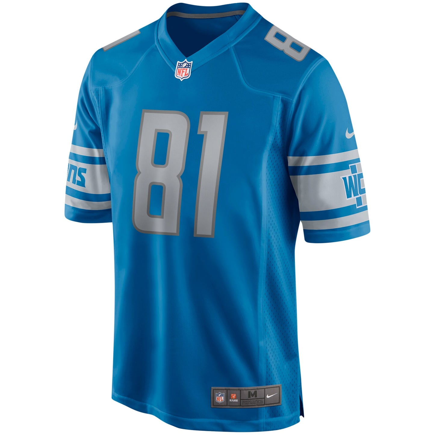Night Train Lane Detroit Lions Game Retired Player Jersey - Blue