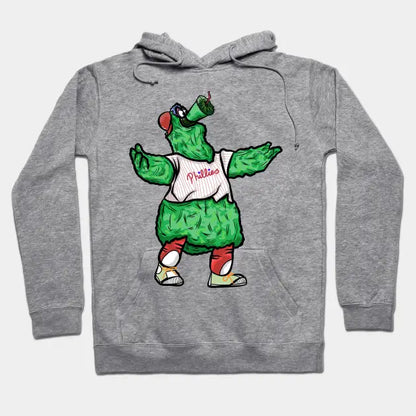 Phillie Phanatic Philadelphia Mascot Illustration Hoodie