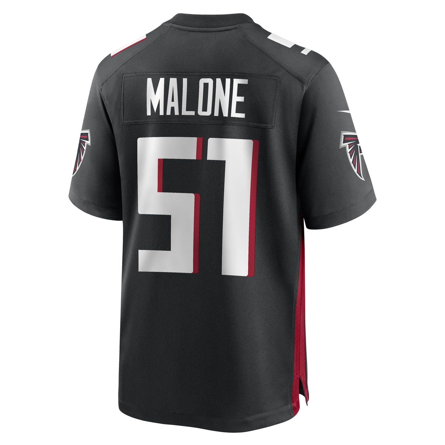 DeAngelo Malone Atlanta Falcons Game Player Jersey - Black