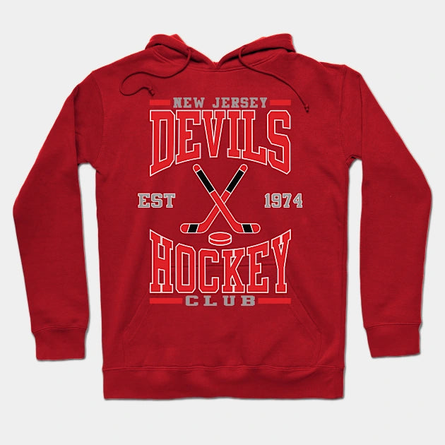 New Jersey Devils Hockey Club Hoodie