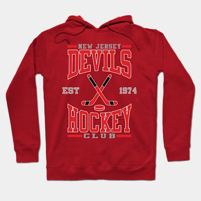 New Jersey Devils Hockey Club Hoodie