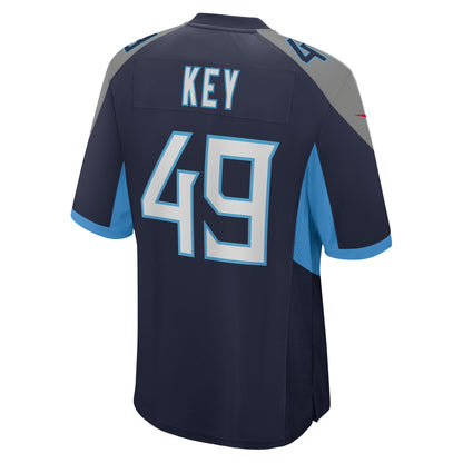 Arden Key Tennessee Titans Game Player Jersey - Navy
