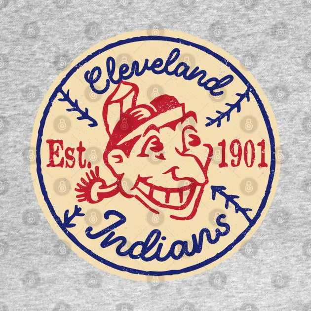 Indians Patch By Buck Tee T-Shirt