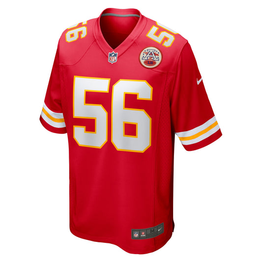 George Karlaftis Kansas City Chiefs Player Game Jersey - Red