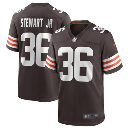 M.J. Stewart Jr. Cleveland Browns Game Jersey - Brown