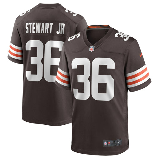 M.J. Stewart Jr. Cleveland Browns Game Jersey - Brown