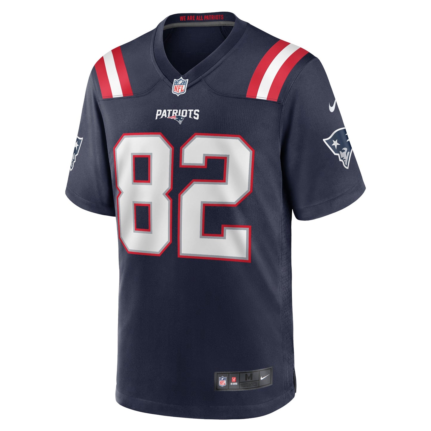 Tre Nixon New England Patriots Player Game Jersey - Navy