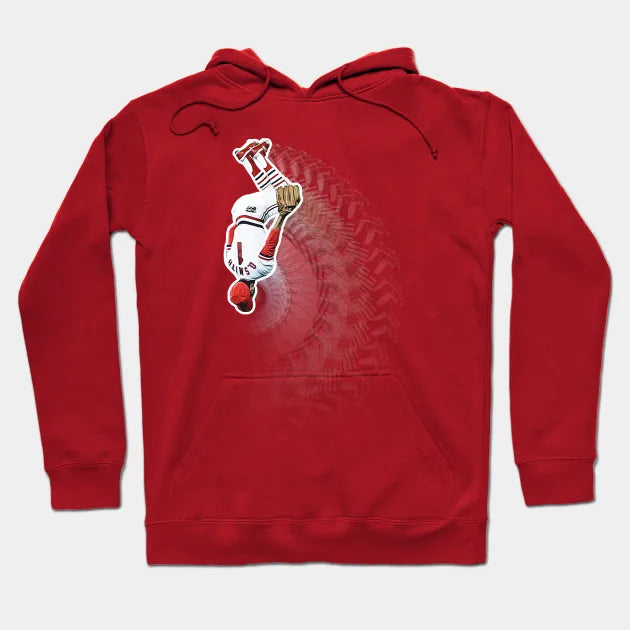 Retro Ozzie Smith 'The Wizard' Backflip Hoodie