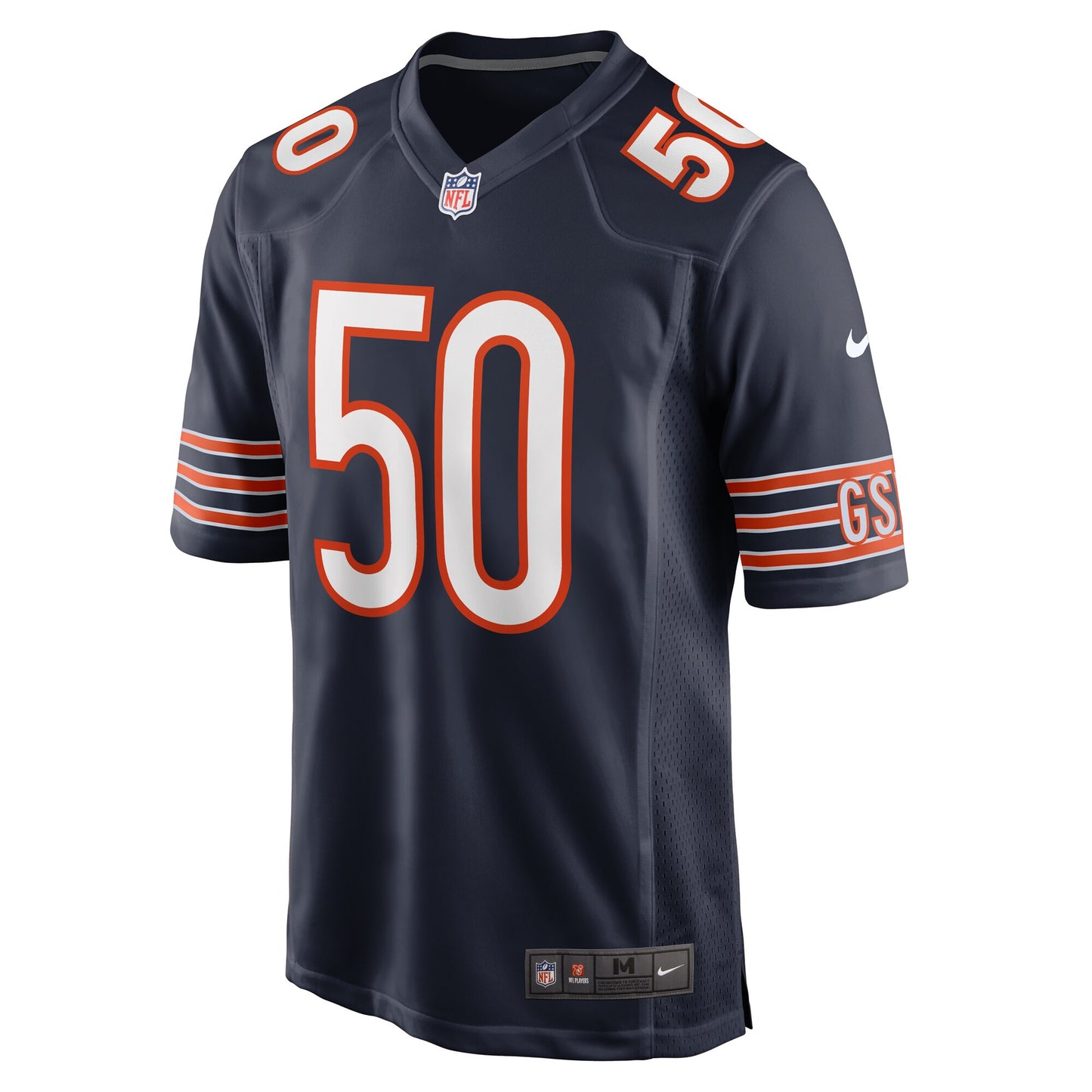 Deslin Alexandre Chicago Bears Team Game Jersey - ?Navy