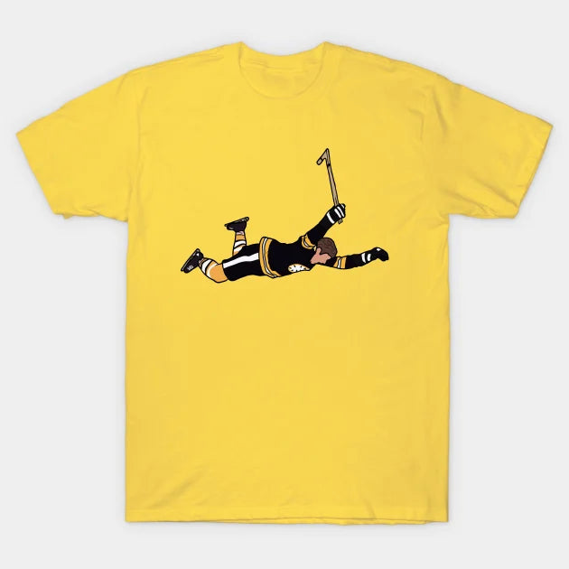 Bobby Orr Diving Celebration T-Shirt
