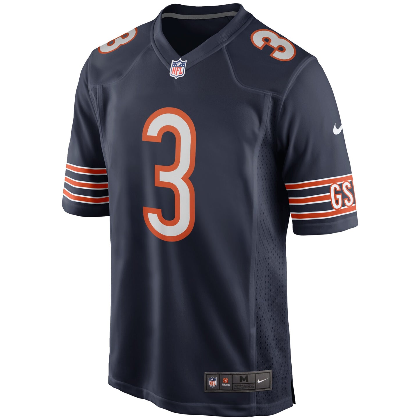 Bronko Nagurski Chicago Bears Game Retired Player Jersey - Navy