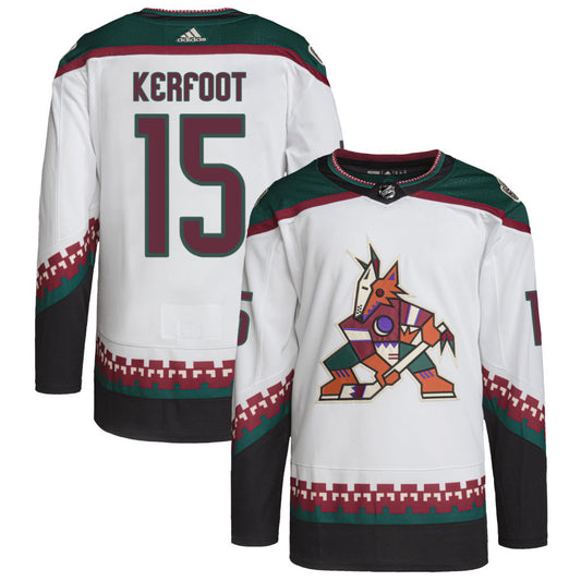 Alexander Kerfoot Arizona Coyotes Primegreen Authentic Pro Jersey - White