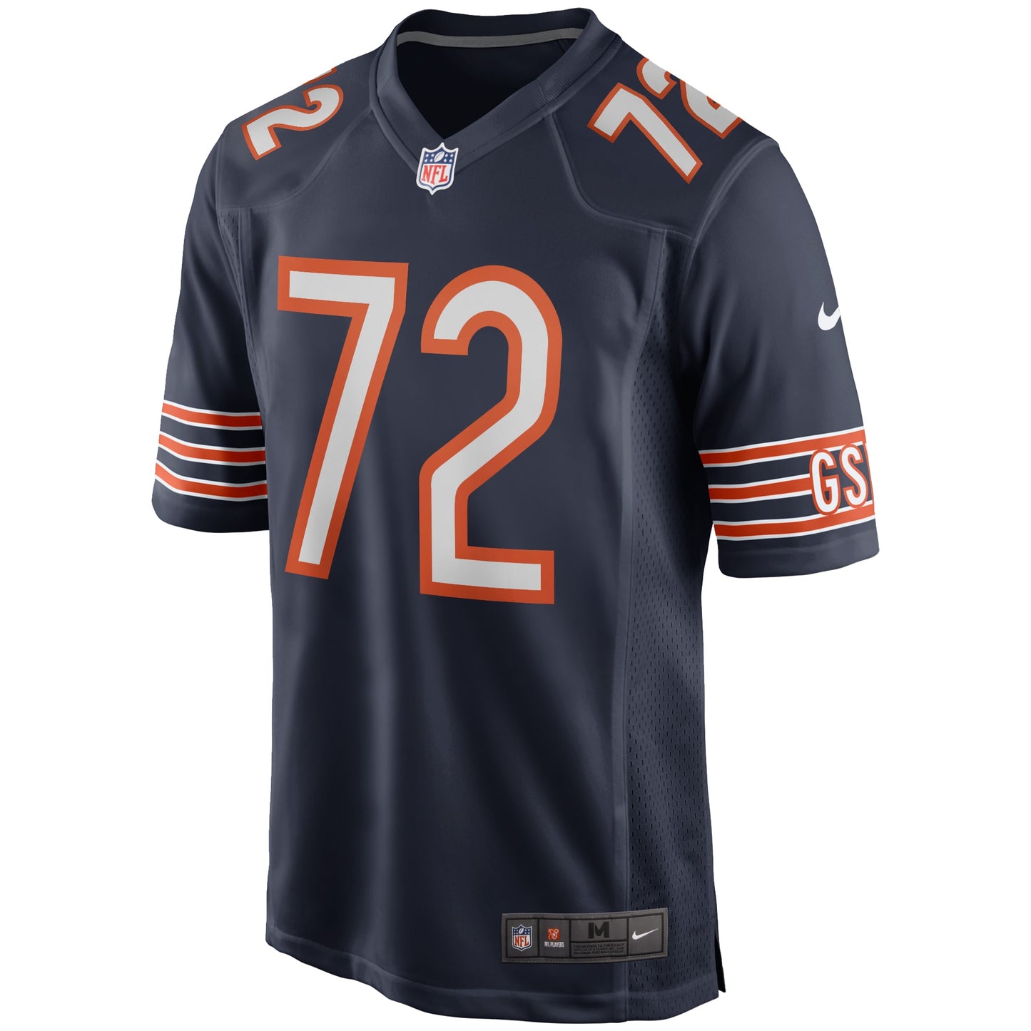 William Perry Chicago Bears Game Retired Player Jersey - Navy