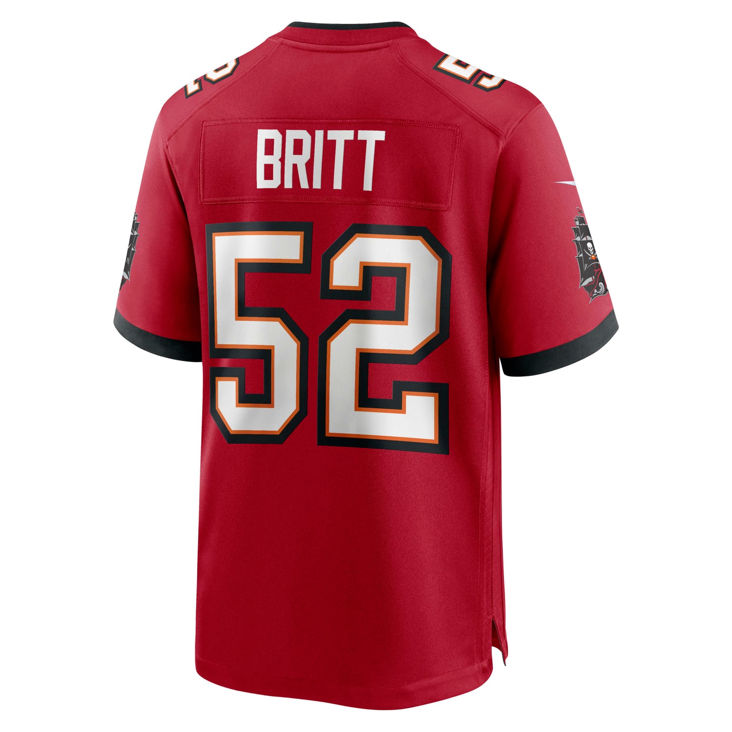 K.J. Britt Tampa Bay Buccaneers Game Jersey - Red