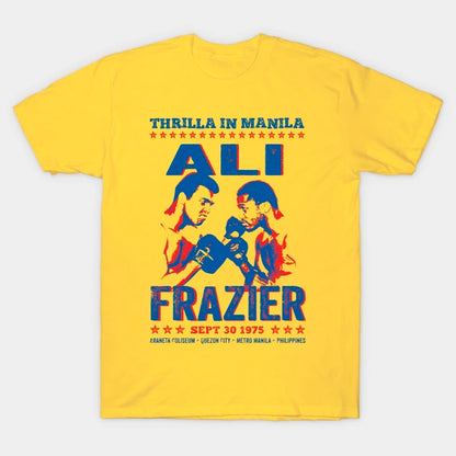 Thrilla In Manila Ali V'S Frazier Vintage T-Shirt