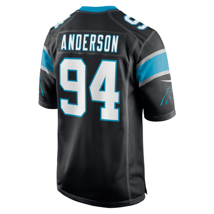 Henry Anderson Carolina Panthers Game Player Jersey - Black