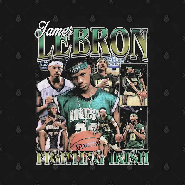 Lebron James Fighting Irish Hoodie