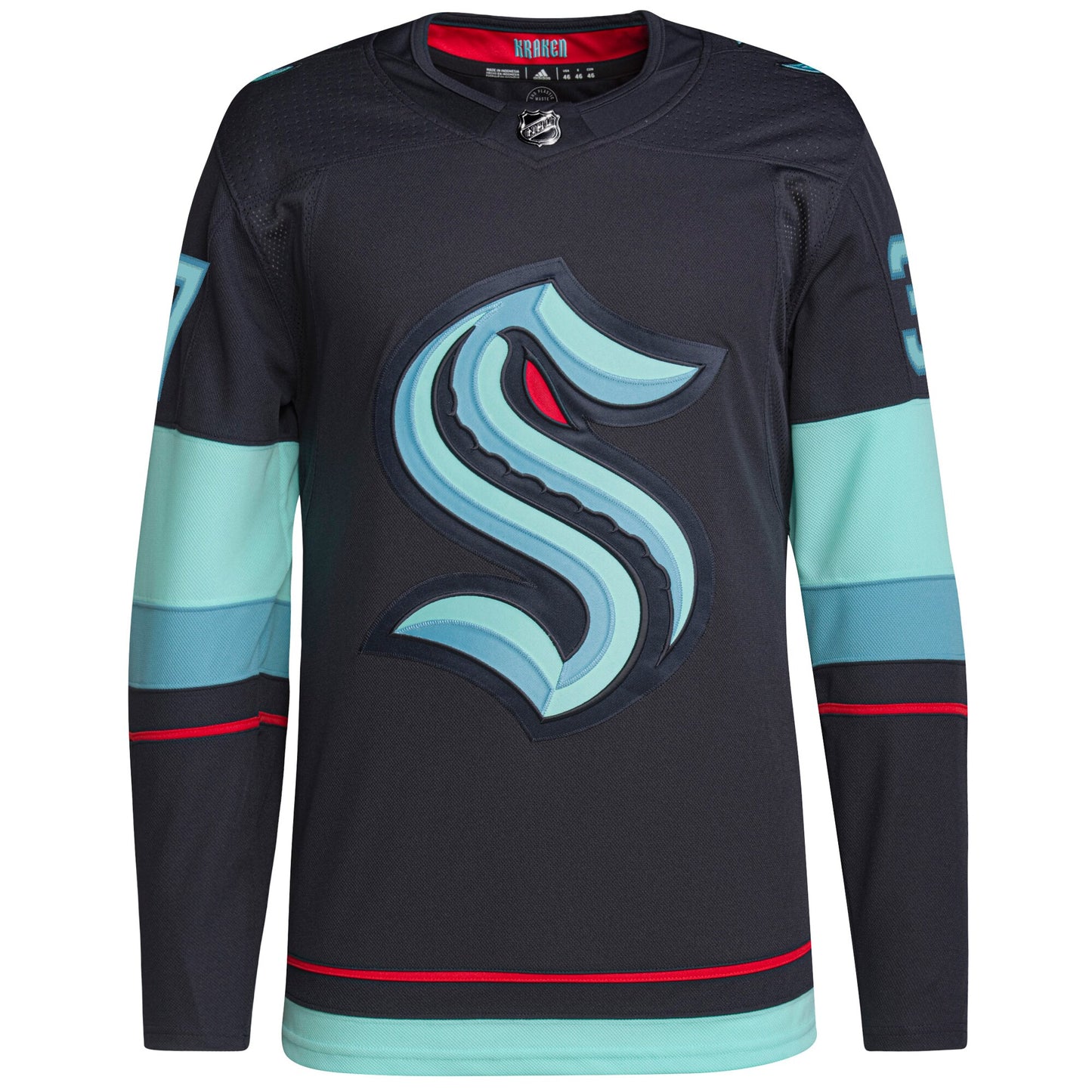 Yanni Gourde Seattle Kraken Home Authentic Primegreen Player Jersey - Navy