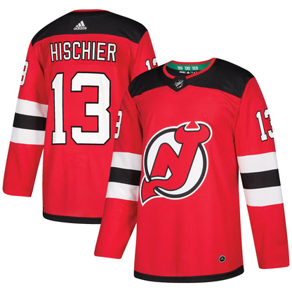 Nico Hischier New Jersey Devils Authentic Player Jersey - Red