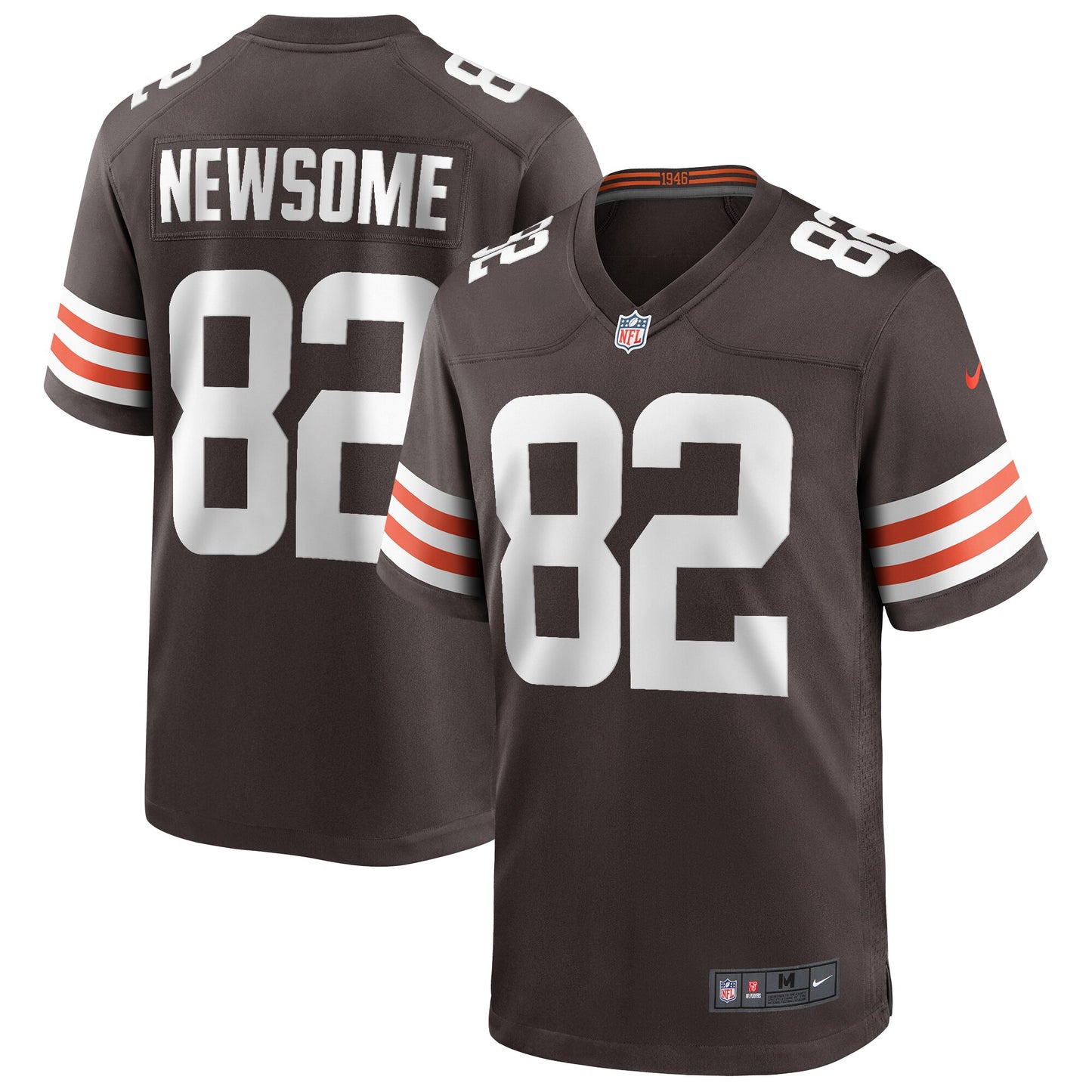 Ozzie Newsome Cleveland Browns Game Retired Player Jersey - Brown