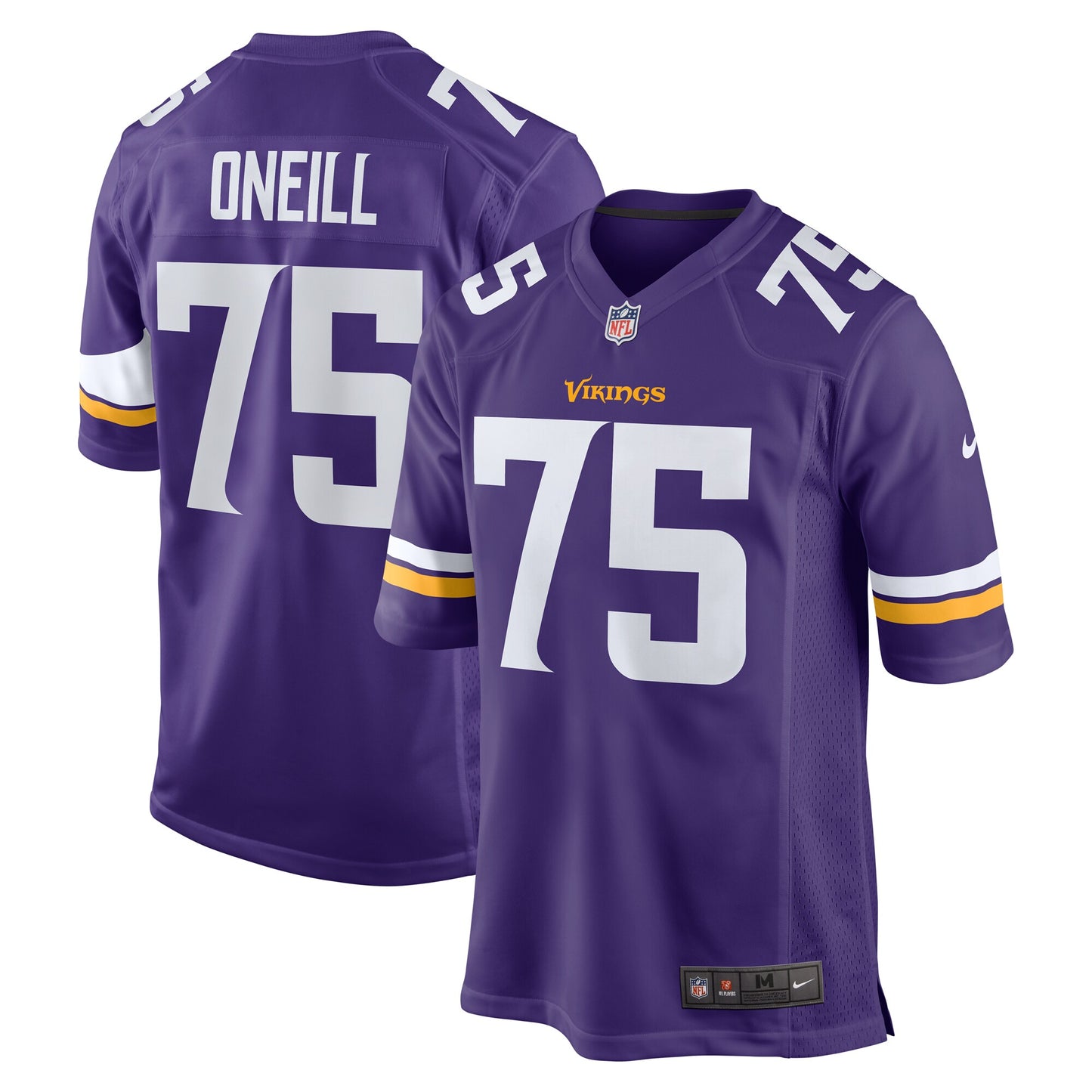 Brian O'Neill Minnesota Vikings Game Jersey - Purple
