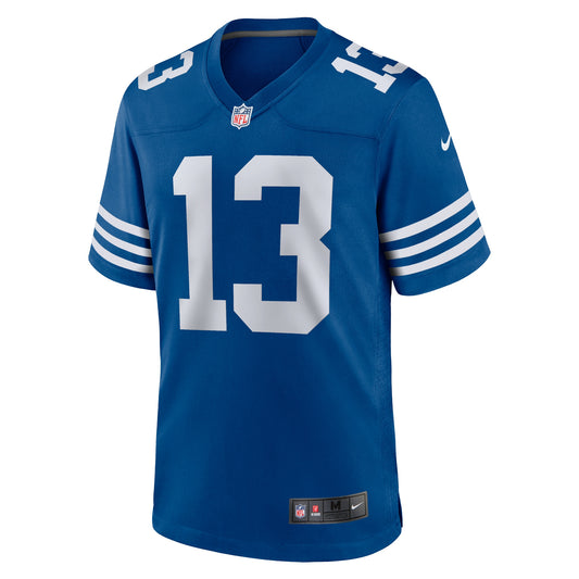 Men's T.Y. Hilton Royal Indianapolis Colts Alternate Game Jersey