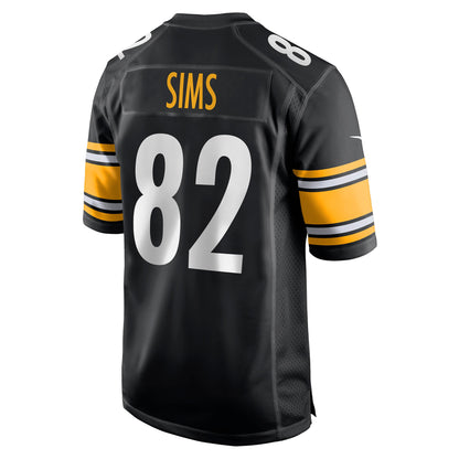 Steven Sims Pittsburgh Steelers Game Jersey - Black
