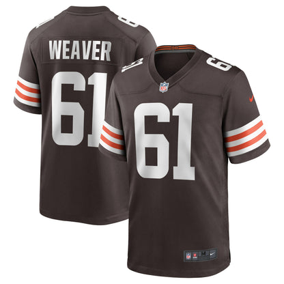 Curtis Weaver Cleveland Browns Game Jersey - Brown