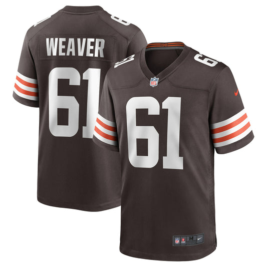 Curtis Weaver Cleveland Browns Game Jersey - Brown