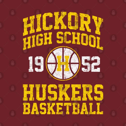Hickory High School Huskers Basketball T-Shirt