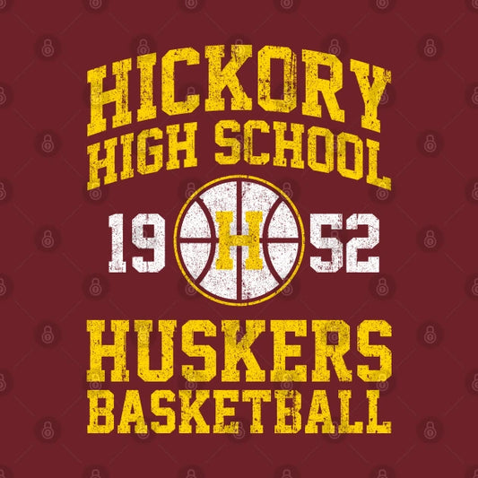 Hickory High School Huskers Basketball T-Shirt