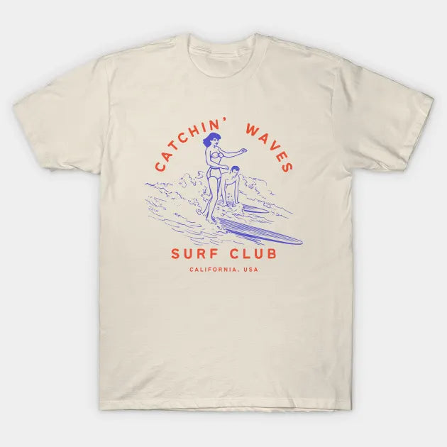 Vintage Surfing Surfer T-Shirt