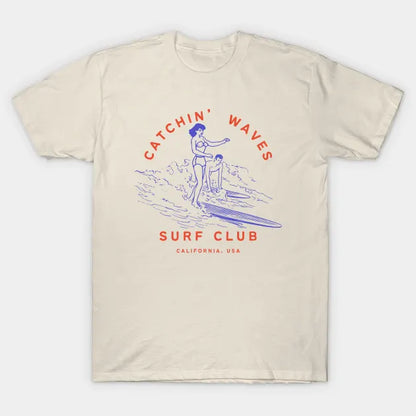 Vintage Surfing Surfer T-Shirt