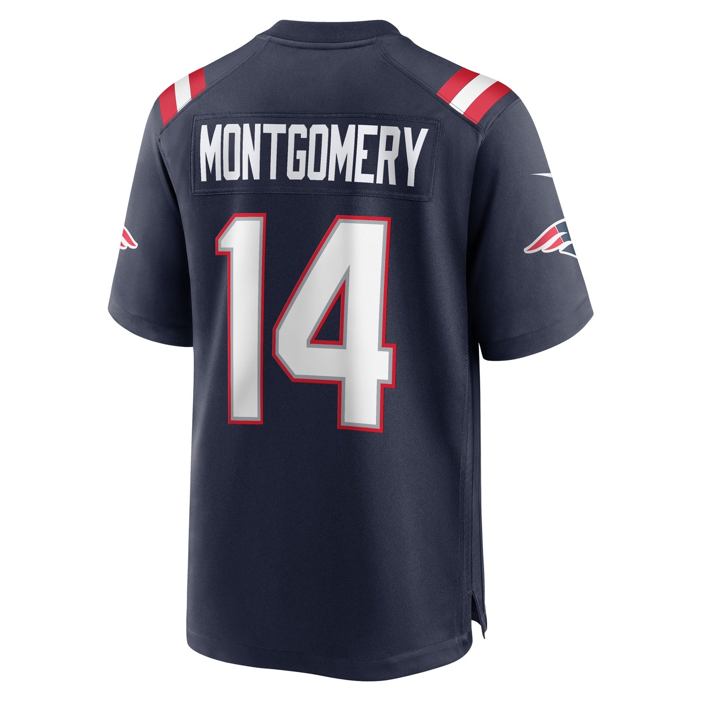 Ty Montgomery New England Patriots Player Game Jersey - Navy