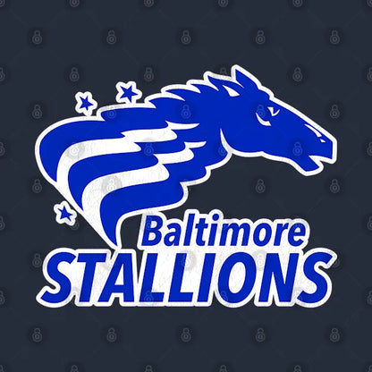Defunct Baltimore Stallions Football T-Shirt