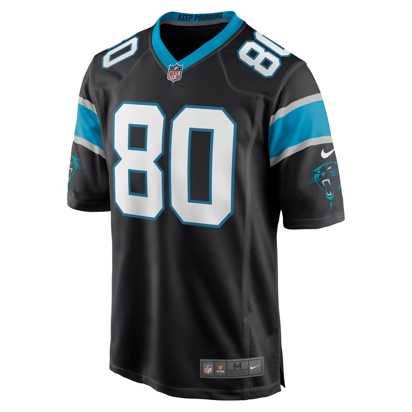 Ian Thomas Carolina Panthers Game Jersey - Black