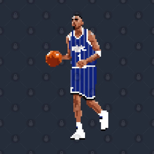 Anfernee Hardaway Pixel Dribble Hoodie