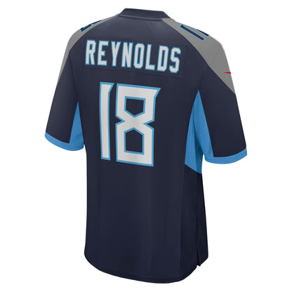 Josh Reynolds Tennessee Titans Game Jersey - Navy