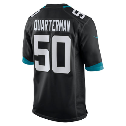 Shaquille Quarterman Jacksonville Jaguars Game Jersey - Black