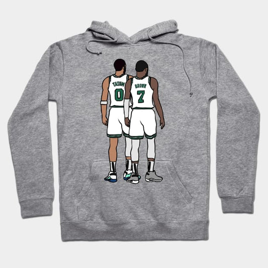 Jayson Tatum And Jaylen Brown Back-To Hoodie