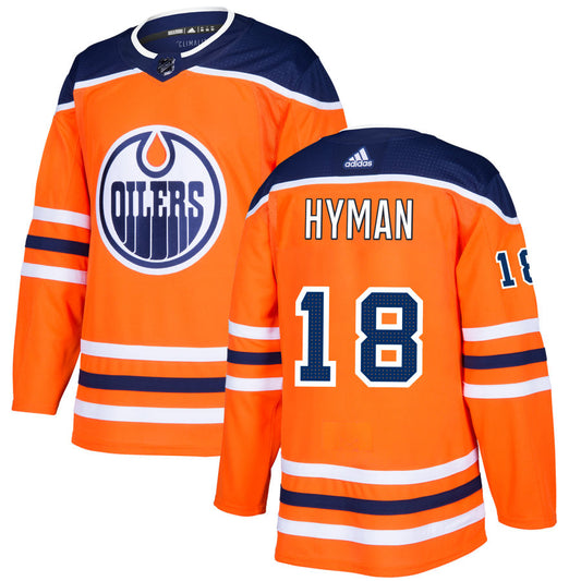 Zach Hyman Edmonton Oilers Authentic Jersey - Orange