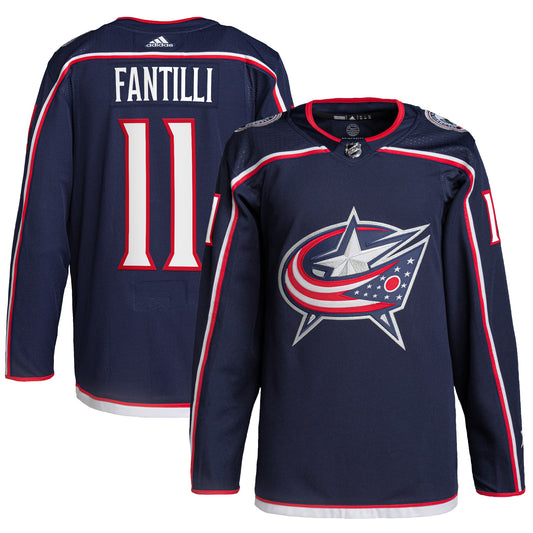 Adam Fantilli Columbus Blue Jackets Home Primegreen Authentic Pro Player Jersey - Navy