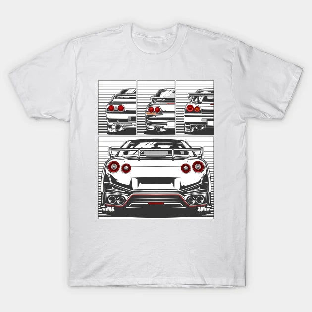 Generation Of Nissan Gtr Series T-Shirt