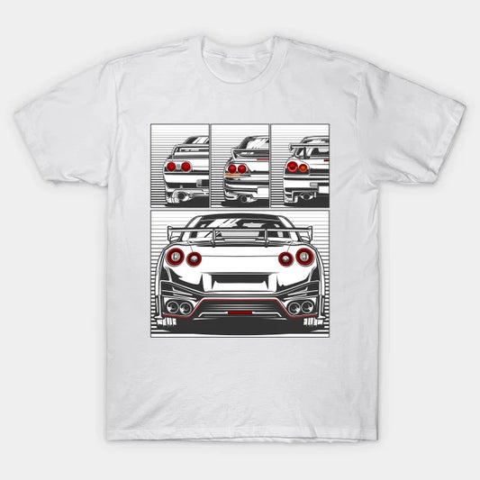 Generation Of Nissan Gtr Series T-Shirt