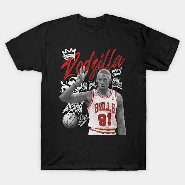 Dennis Rodman Rodzilla T-Shirt