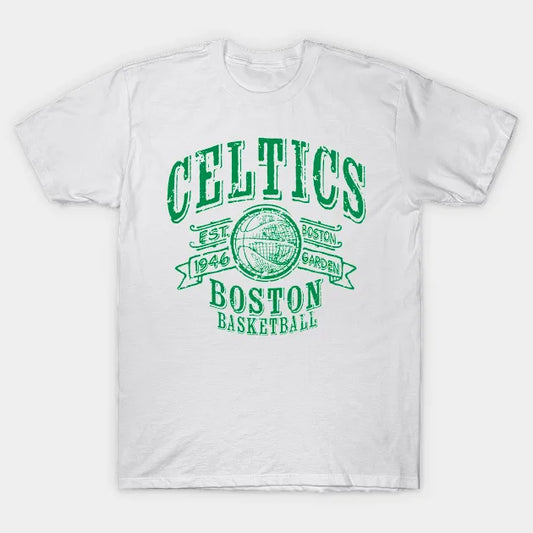 Celtics Vintage Basketball T-Shirt