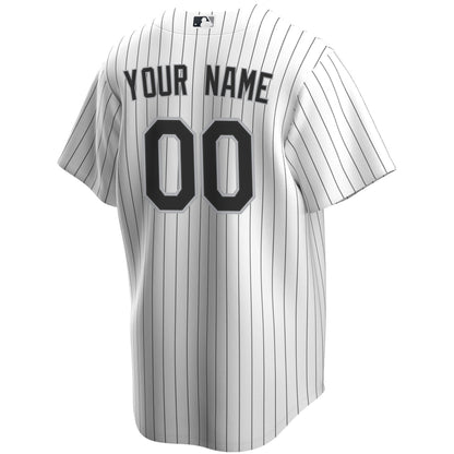Chicago White Sox Youth Home Replica Custom Jersey - White